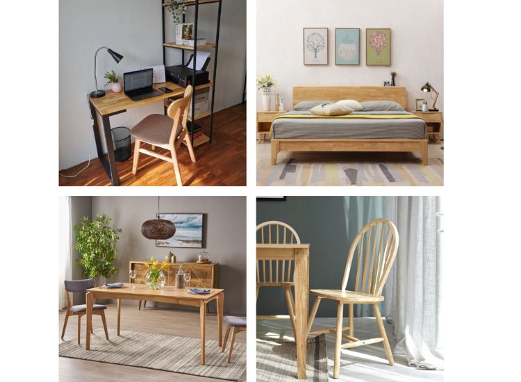 8. Rubberwood Furniture