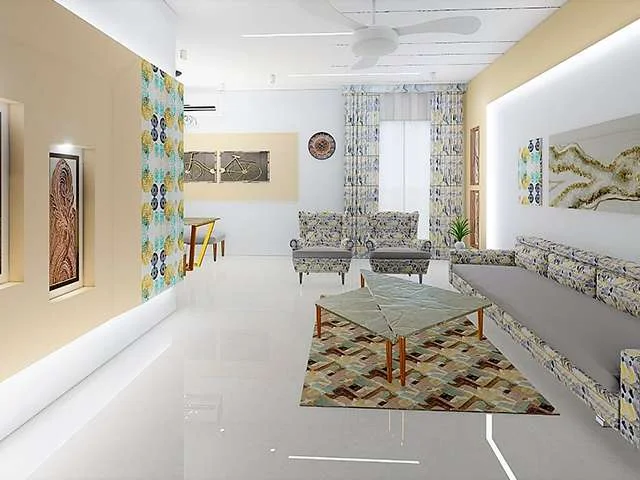 3BHK Flat Interior Designer