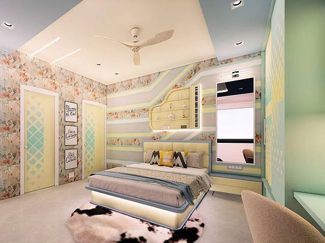 3BHK Flat Interior Designer