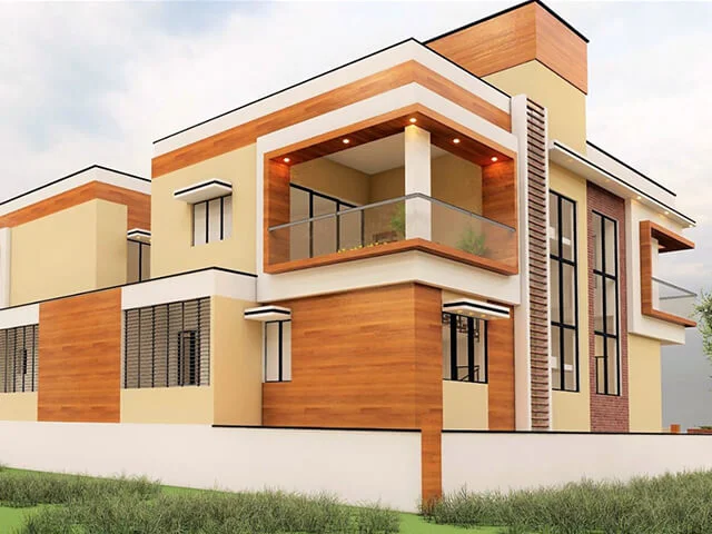 Bungalow Back Side View