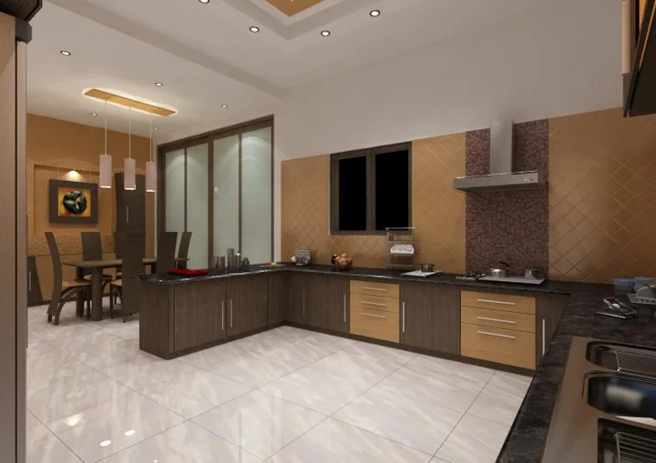 Bungalow-Kitchen-with-Dining-area-Interior-Design