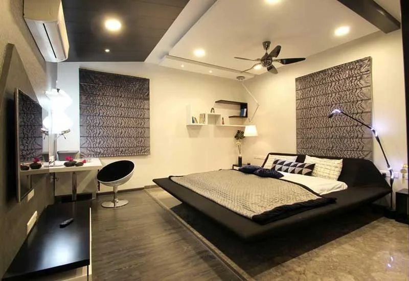 High end guest room design