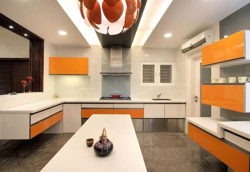 High end kitchen storage