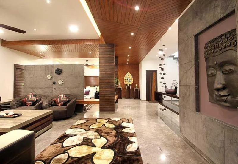 High end living room