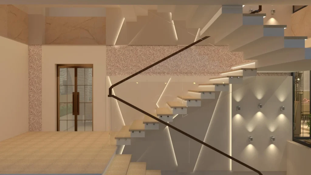 Hotel Staircase Interior Design