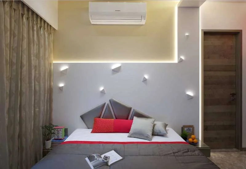 Luxurious flat children room bed backrest
