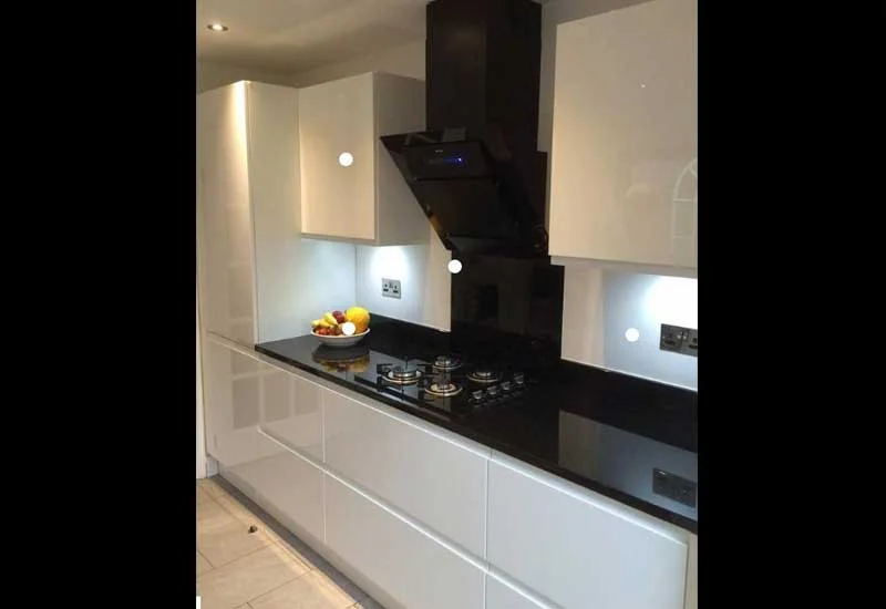 Luxurious flat kitchen