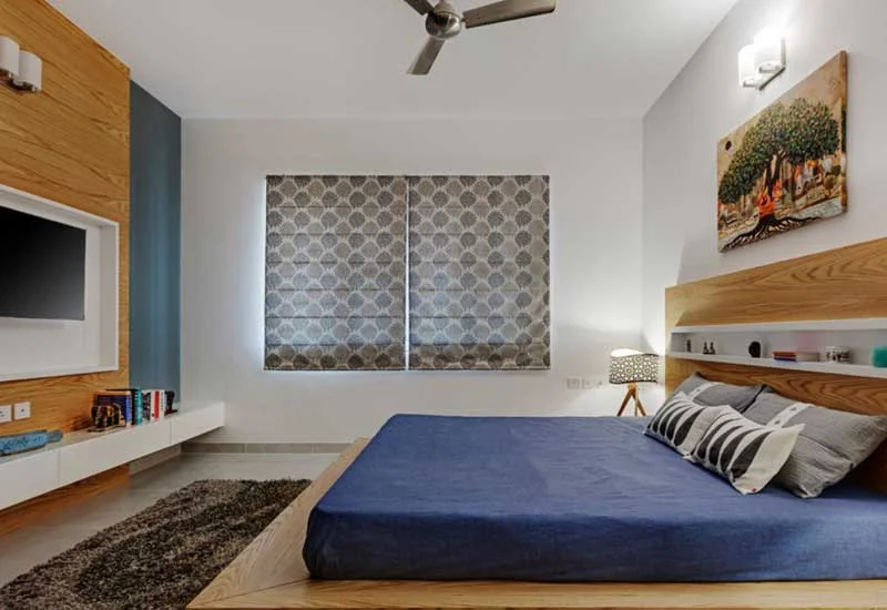Luxurious master bedroom