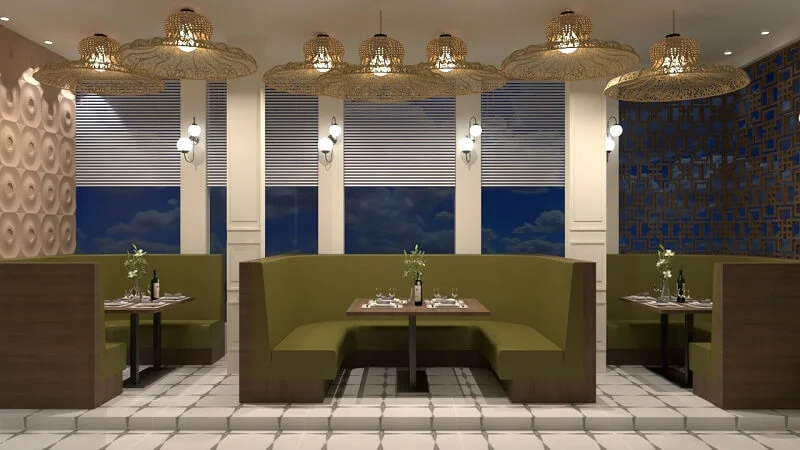 Restaurant Interior Design 1st floor