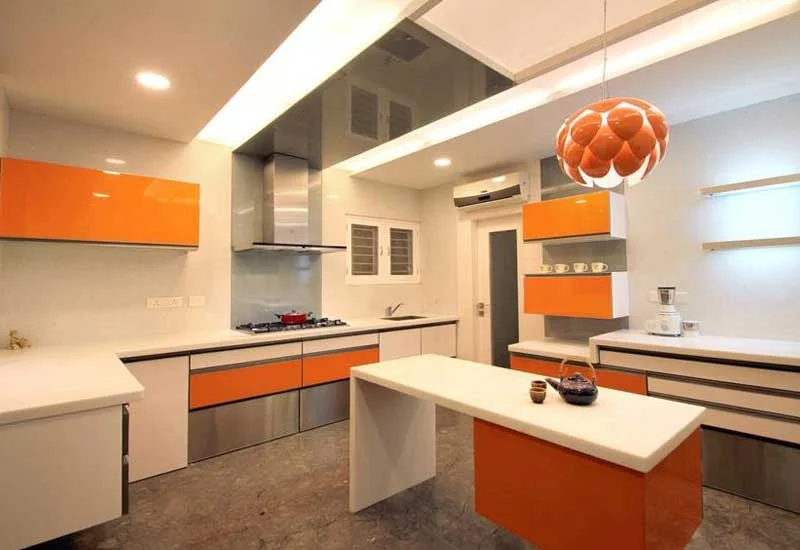 high end kitchen iseland counter