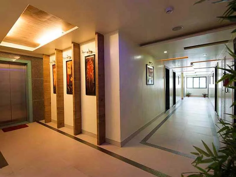 hotel lobby