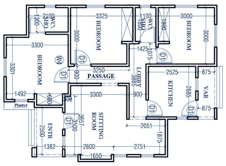 Discover popular 30x50 house design layouts, including 2BHK and 3BHK options for a well-planned and stylish home.