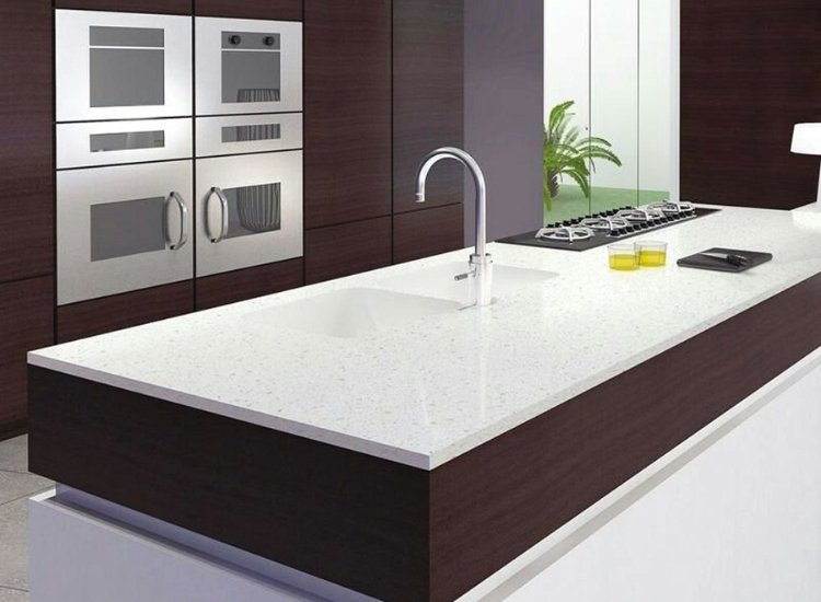 10. Acrylic Kitchen Countertop