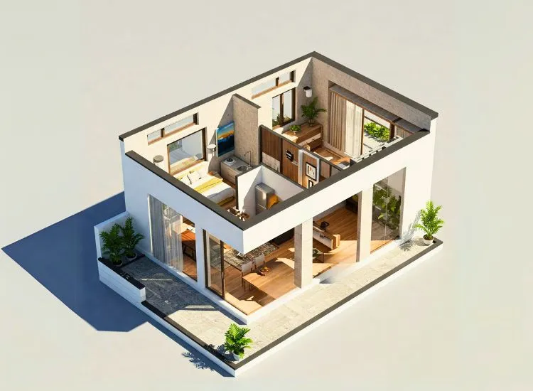 11. 2BHK House With North Facing