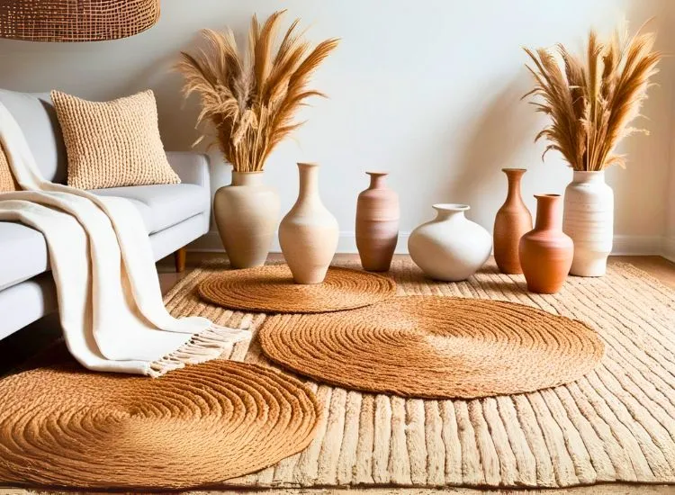 Coastal retreat living room with nautical decor, whitewashed furniture, and a sofa so comfy, you’ll feel like you’re lounging on a beach hammock.