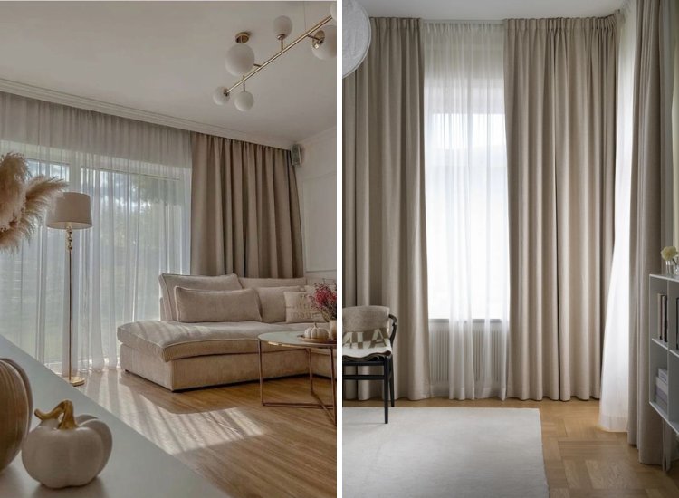 11. Living Room Curtains
