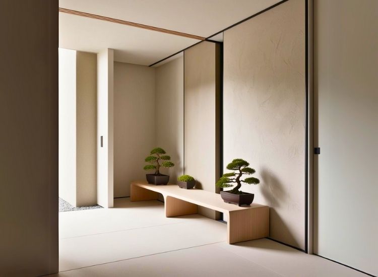 14. Minimalist Japanese Style Entryway Design