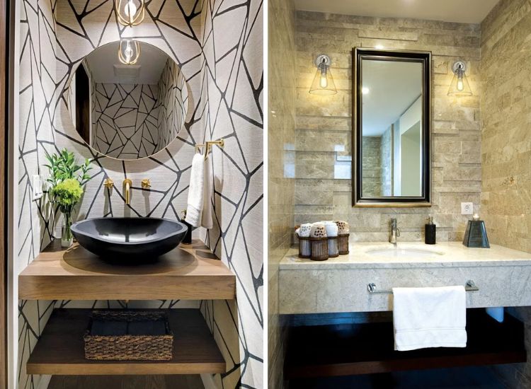 16. Antique Pendant Light and Wall Sconces