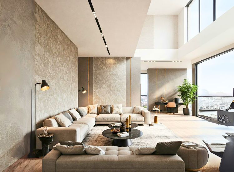 17. Designer Wall Treatment