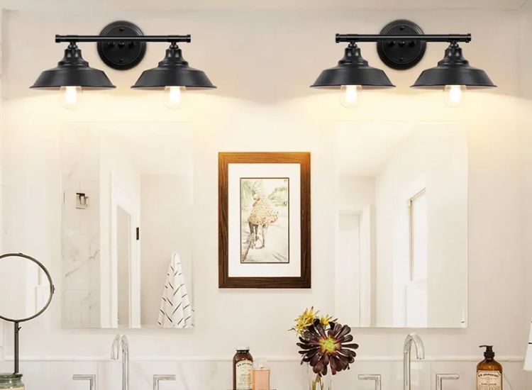 18. Black Pendant Light