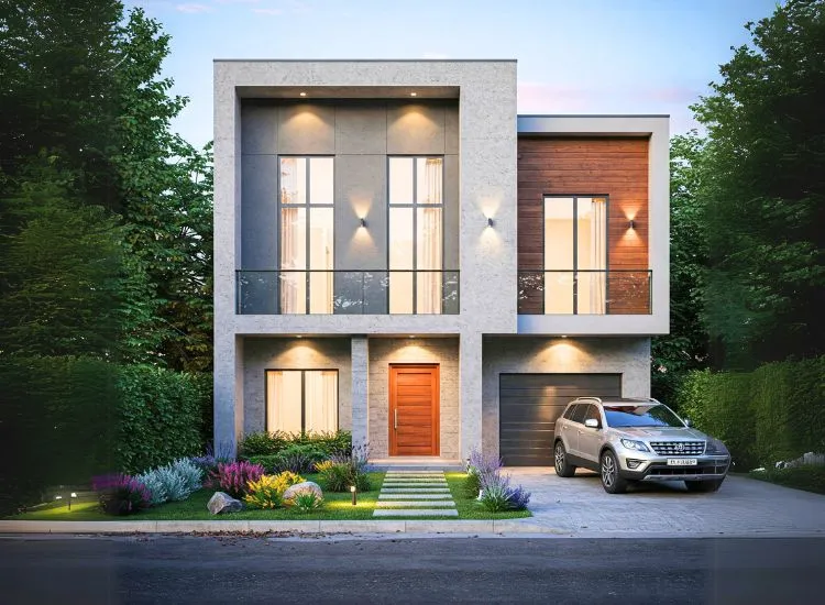 Explore a 2BHK house plan with twin master bedrooms, offering equal comfort, modern design, and smart space utilization for a luxurious living.