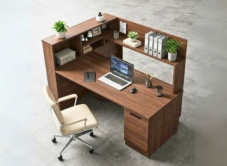 2.2 L Shape Workstation