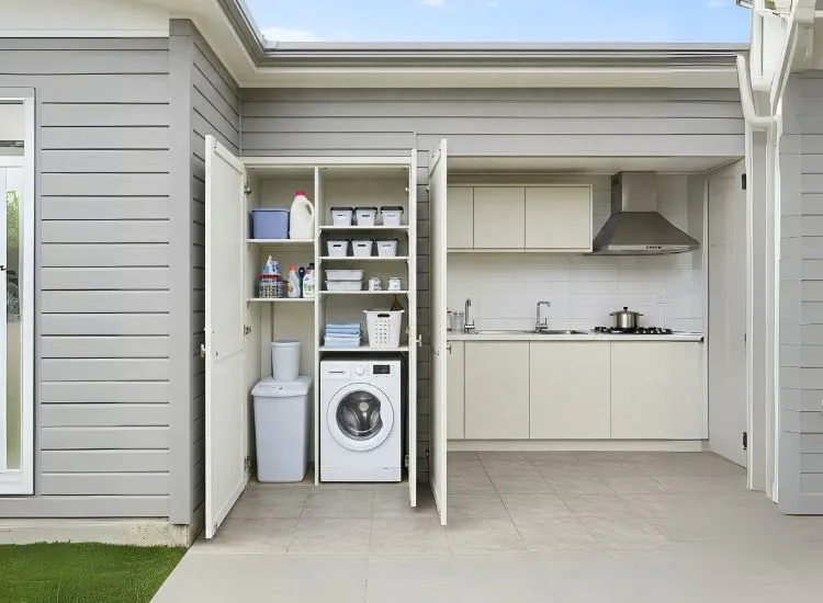 21. 2BHK House With Seperate Utlity Ideas