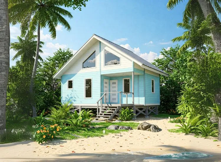 Discover 2BHK house plans for coastal areas, featuring weather-resistant design, open layouts, and airy spaces for a breezy seaside living.