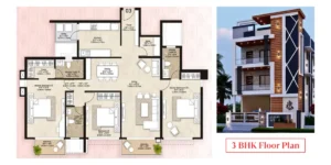 Custom 3BHK House Plans for Any Plot Size