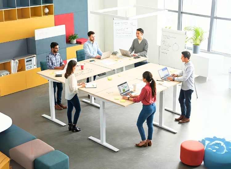4.2 Standing Collaboration Table