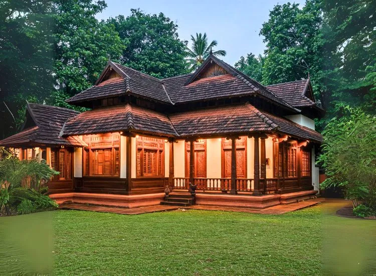 5. Kerala Traditional Nalukettu House