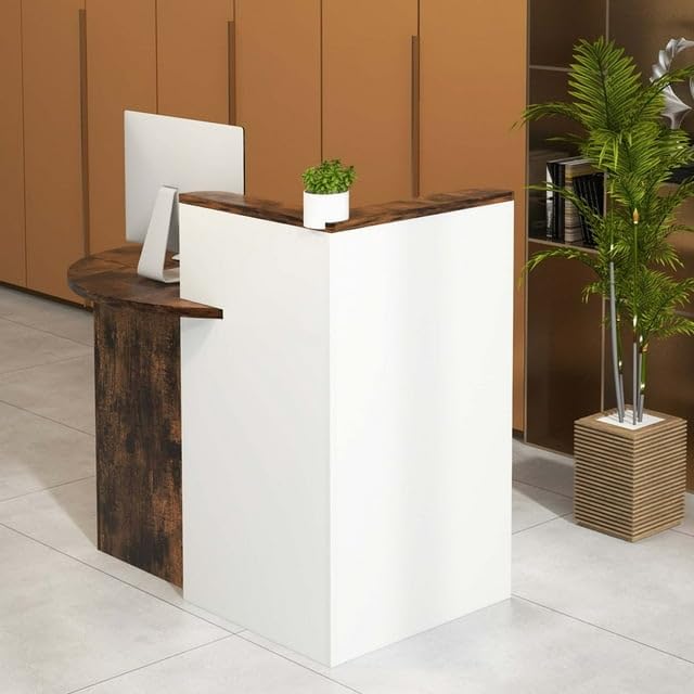 TEKAVO Office Table Computer Desk for Home Office Engineered Wood Finish
