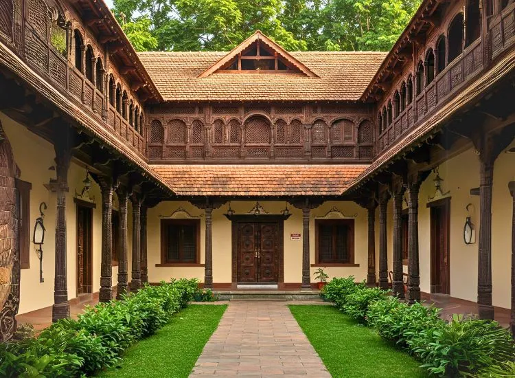 6. Indian Courtyard House Front