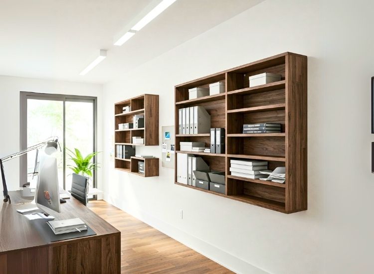 6.3 Wall Mounted Storage Shelves