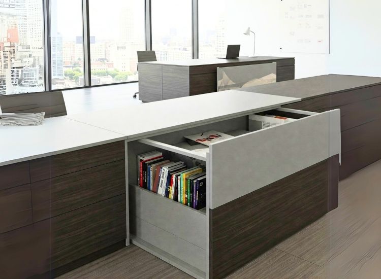 6.4 Hidden Storage Desk