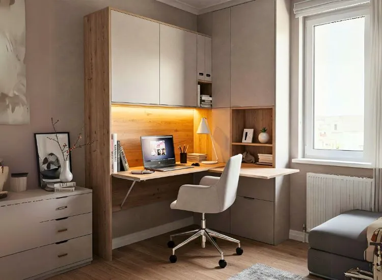 Design a 2BHK house plan with a study room, offering a perfect work-from-home solution with smart space utilization and modern comfort.
