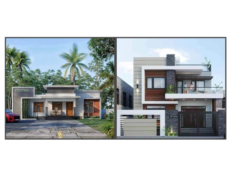 9. Single Vs Double Storey 3BHK
