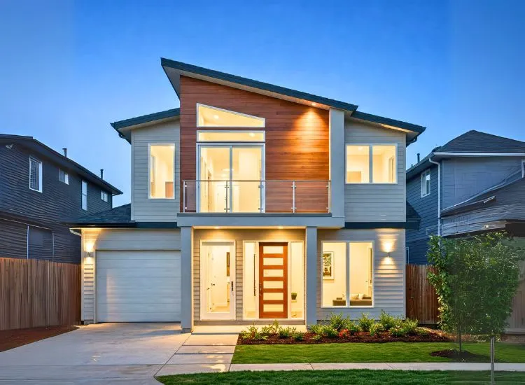 Enhance your two-floor home's elevation with stylish windows and doors! Elevate aesthetics, ventilation, and natural light effortlessly.