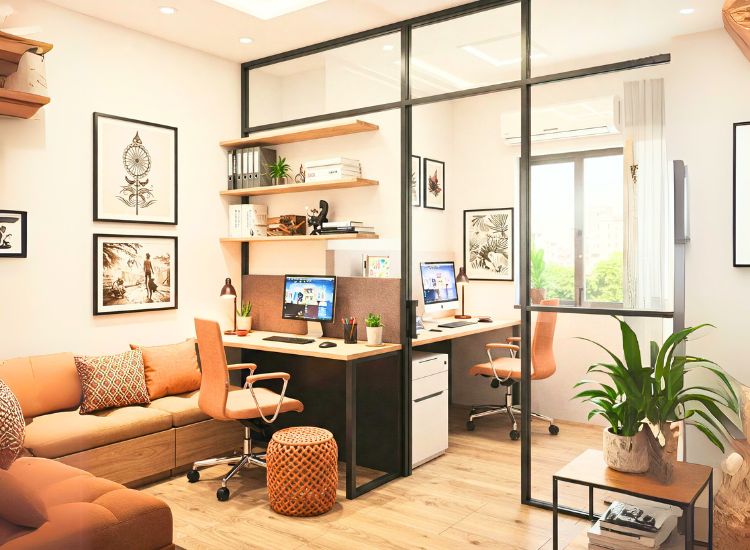 Smart small office interior design ideas to transform compact spaces with modern and stylish solutions.