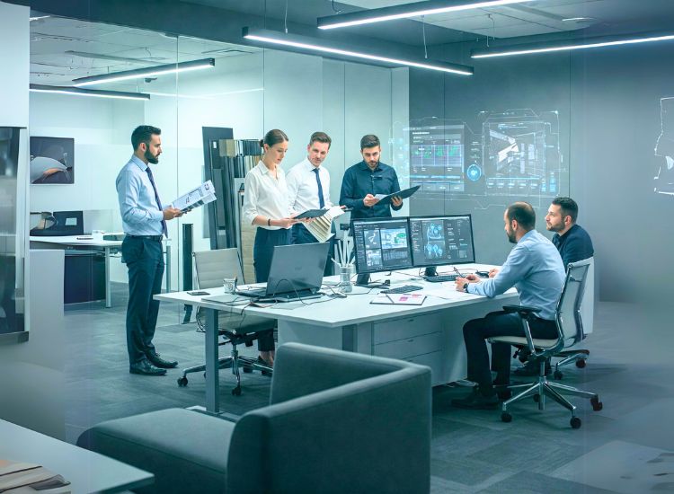 corporate office interior design or office interior design, small office interior design