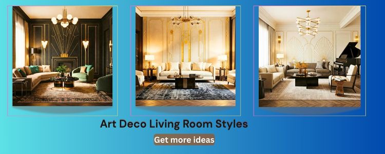 Art Deco Living Room Style