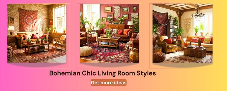 Bohemian Chic Living Room Styles