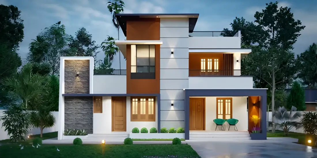 Elevation Designs for 2 Floor Building