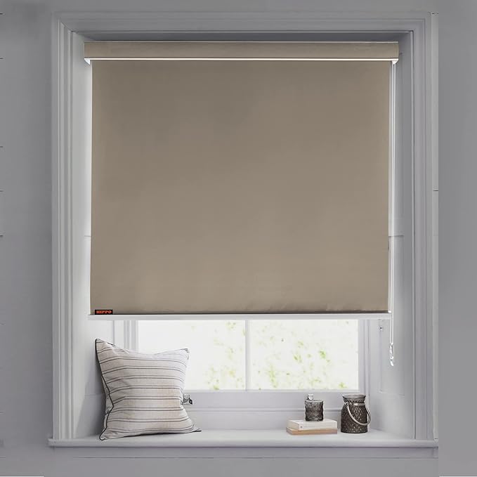 HIPPO 100% Blackout Roller Blinds for Windows