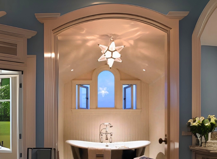 Overhead Bathroom Lighting for Ample Illumination