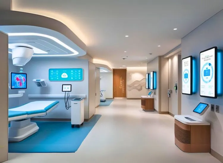 Hospital and clinic interior design evolves with digital diagnostics and smart spaces, enhancing efficiency, patient experience, and modern care delivery.