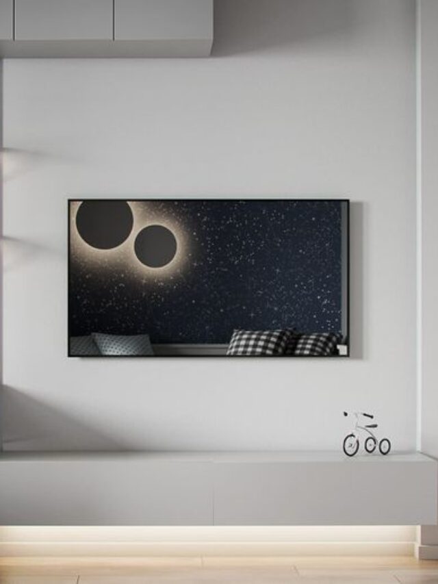 TV unit with study