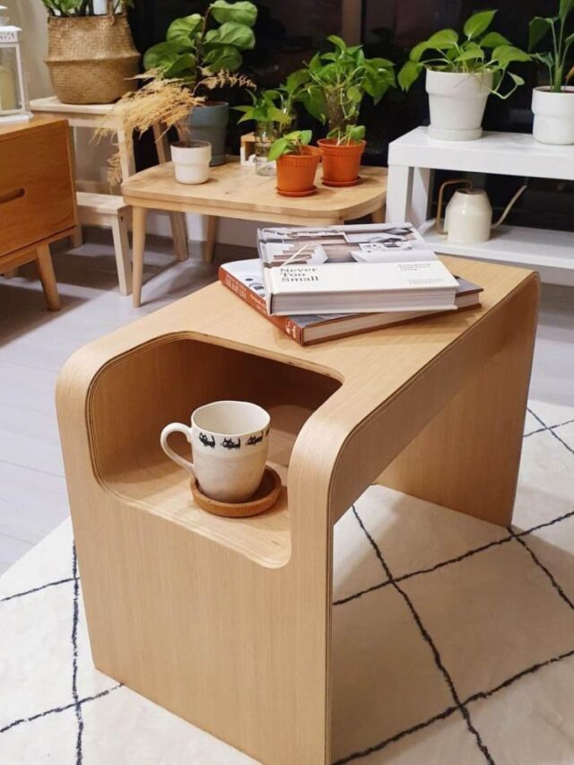 Tall Pedestal coffee Table