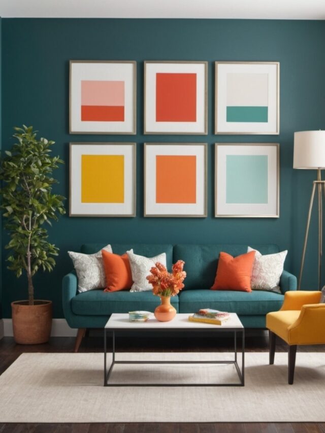 Play with Color for Wall Decor