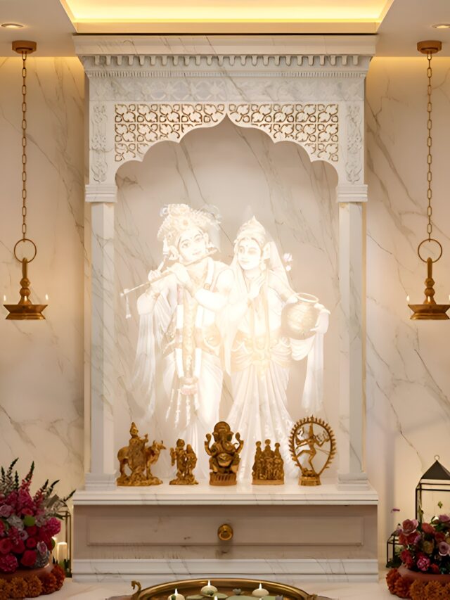 Pooja Room Vastu Direction with Size Shape